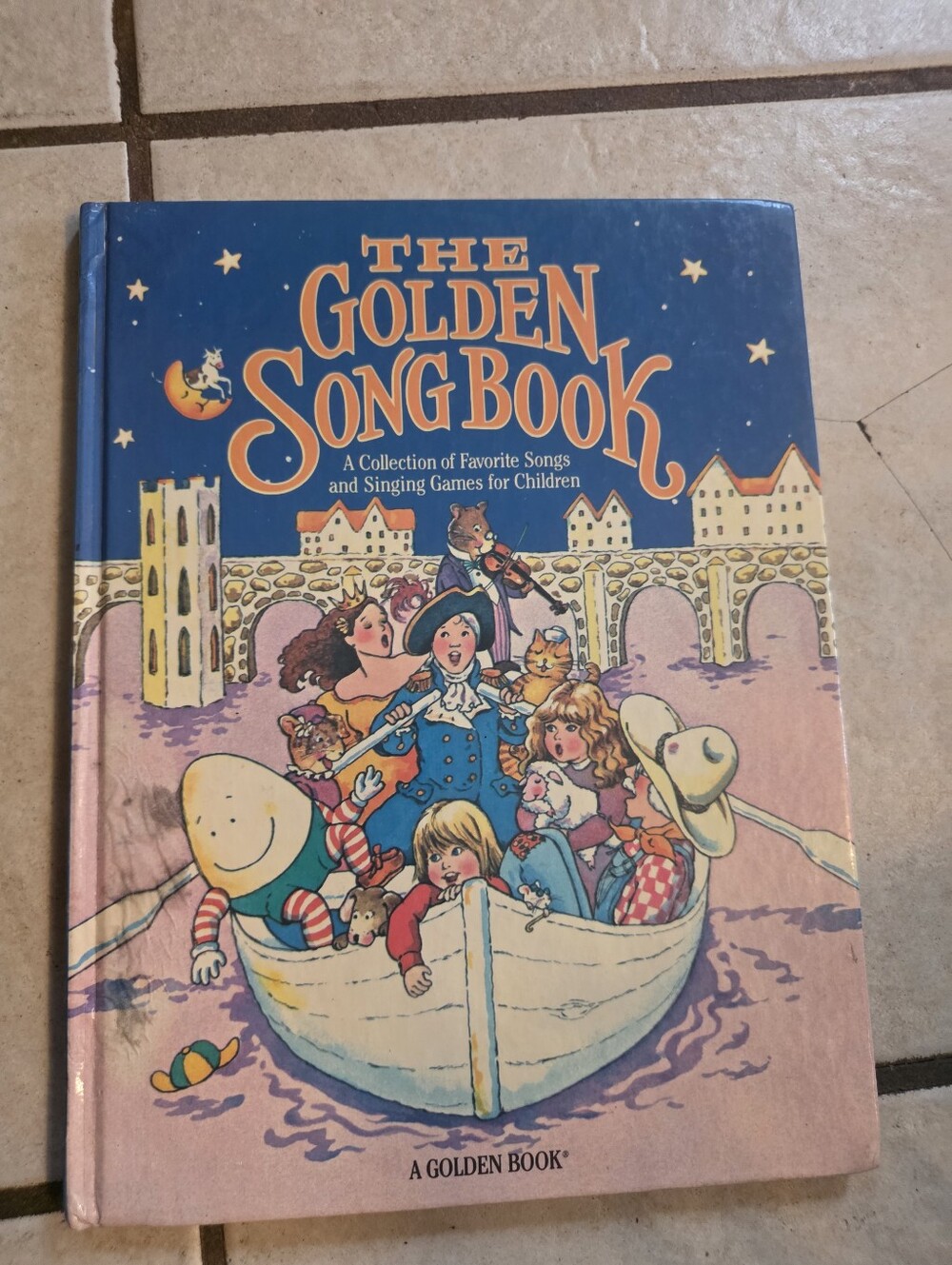 The Golden Song Book (1981) Katharine Tyler Wessells & Kathy Allert Vintage Book